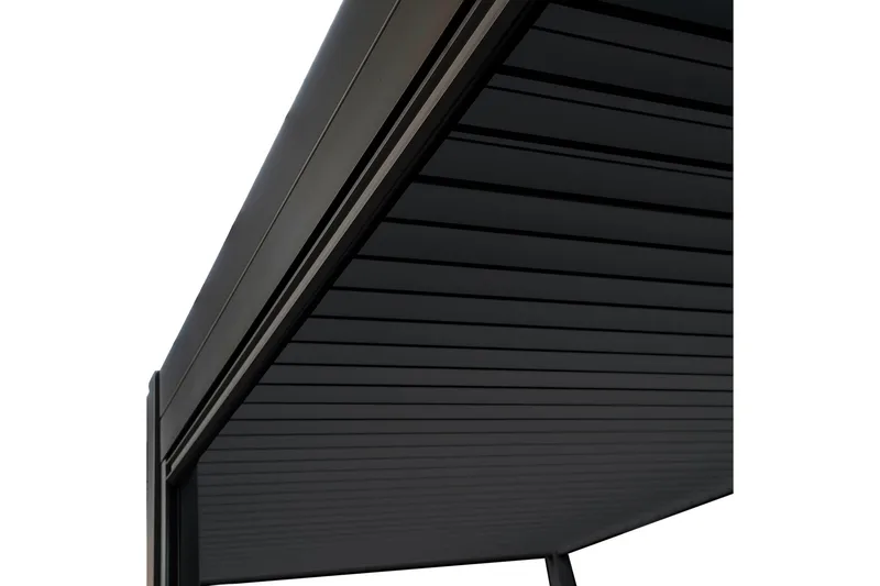 Mirador Alasvedettävä paviljongin seinä 3m Grå - Hagemøbler & utemiljø - Solbeskyttelse - Paviljong - Paviljongvegg