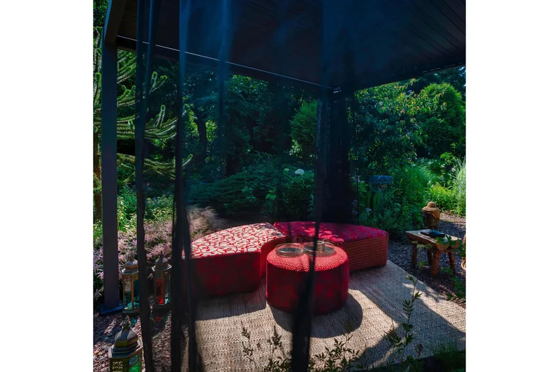 Myggnett til Pavilion Mirador 300x300 cm 4 stk Sort - Hagemøbler & utemiljø - Solbeskyttelse - Paviljong - Paviljongvegg