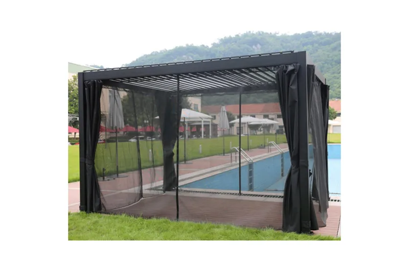 Myggnett til Pavilion Mirador 4 stk Sort