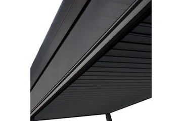 Rullegardin Paviljong vegg MiradorR 3m Grå - Hagemøbler & utemiljø - Solbeskyttelse - Paviljong - Paviljongvegg