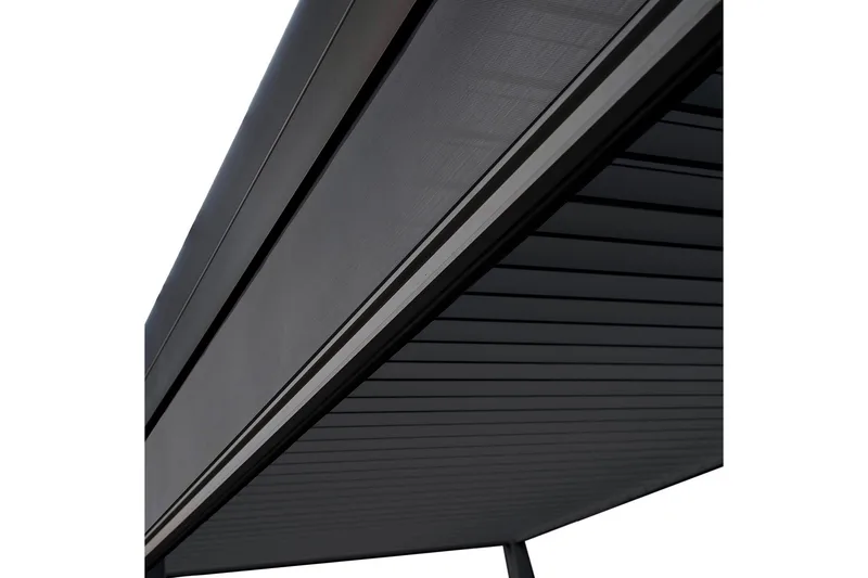 Rullegardin Paviljong vegg MiradorR 3m Grå - Hagemøbler & utemiljø - Solbeskyttelse - Paviljong - Paviljongvegg