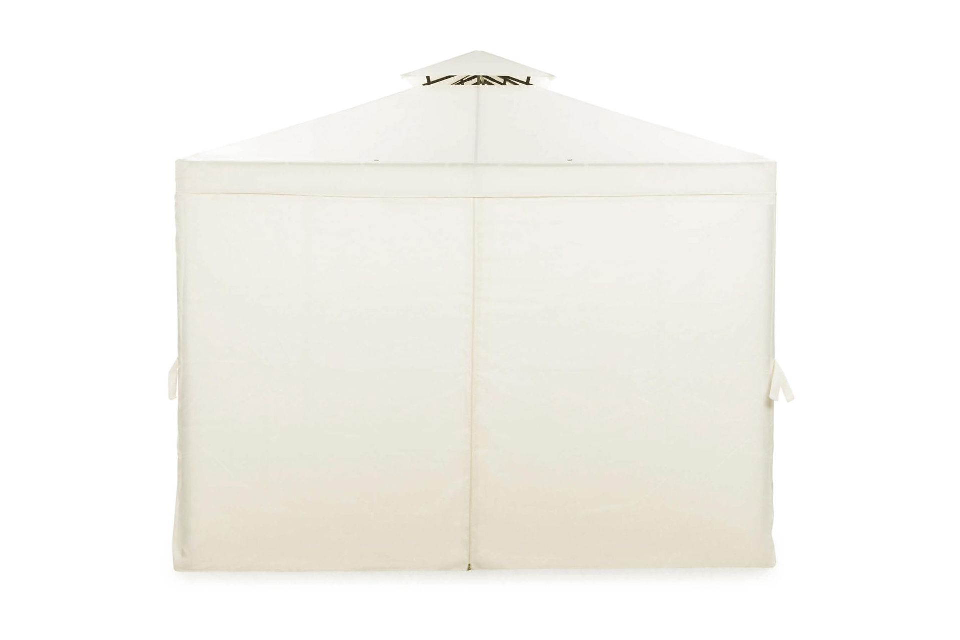 Vegger til Paviljong Bermuda 3x4 m - Offwhite - Hagemøbler & utemiljø - Solbeskyttelse - Paviljong - Paviljongvegg