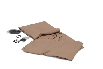 Paviljongvegger Hillerstorp Luxor 300 x 300 cm - Beige - Hagemøbler & utemiljø - Solbeskyttelse - Paviljong - Paviljongvegg