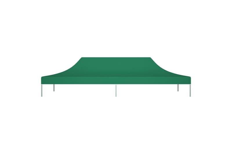Teltduk for festtelt 6x3 m grønn 270 g/m² - grønn - Paviljongtak