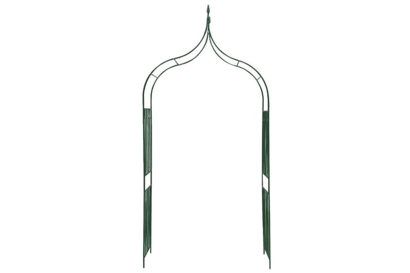 Hagebue med piggdesign for klatreplanter mørkegrønn - grønn - Pergola