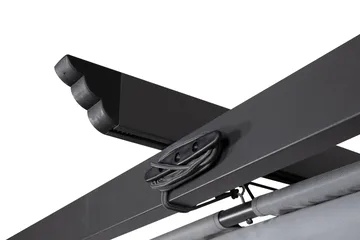 Lazio Pergola 295x395 cm - Svart/Grå - Hagemøbler & utemiljø - Solbeskyttelse - Pergola