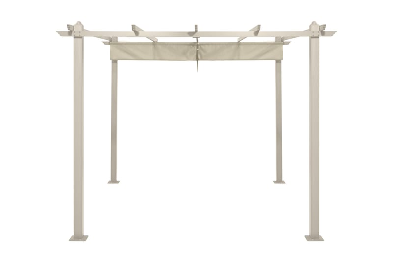 Porto Pergola 3x3 m - Beige - Hagemøbler & utemiljø - Solbeskyttelse - Pergola