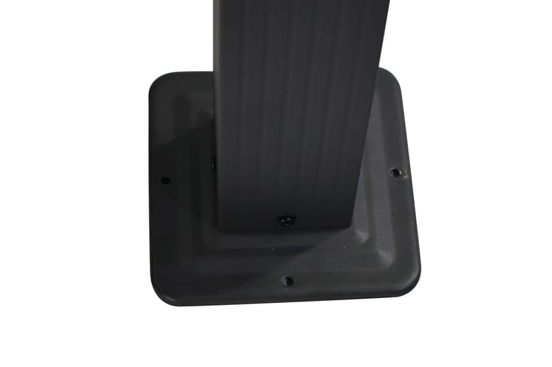 Porto Pergola 4x3 m - Mørk grå - Hagemøbler & utemiljø - Solbeskyttelse - Pergola