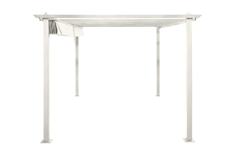 Porto Pergola 4x3 m - Hvit - Hagemøbler & utemiljø - Solbeskyttelse - Pergola