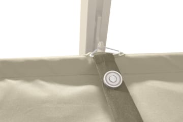 Porto Pergola 3x3 m - Beige - Hagemøbler & utemiljø - Solbeskyttelse - Pergola