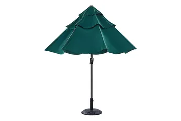Roblin Parasol 285x285 cm - Grønn/Svart - Hagemøbler & utemiljø - Solbeskyttelse - Parasoller