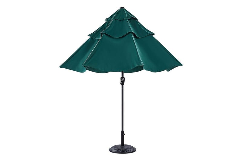 Roblin Parasol 285x285 cm - Grønn/Svart - Hagemøbler & utemiljø - Solbeskyttelse - Parasoller