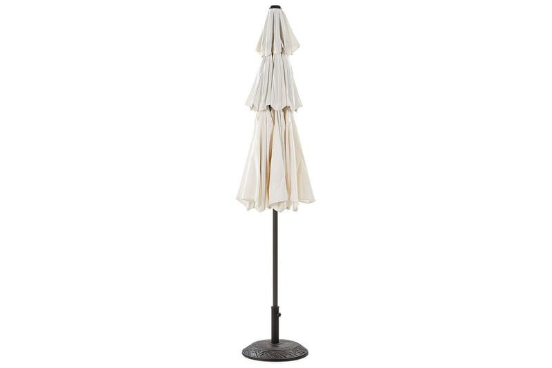 Roblin Parasol 285x285 cm - Beige/Sort - Hagemøbler & utemiljø - Solbeskyttelse - Parasoller