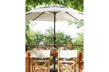 Roblin Parasol 285x285 cm - Beige/Sort - Hagemøbler & utemiljø - Solbeskyttelse - Parasoller