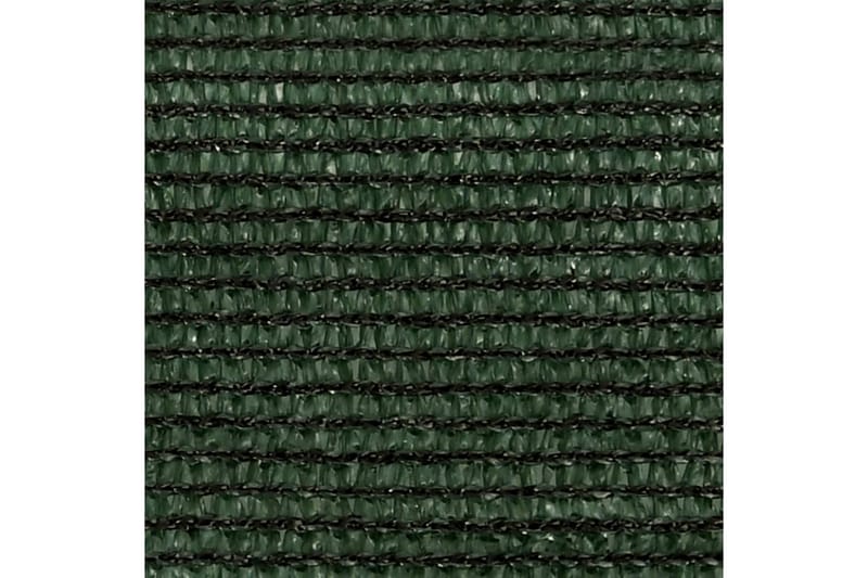 Solseil 160 g/m² mörkegrönn 3x3x4,2 m HDPE - grönn - Solseil