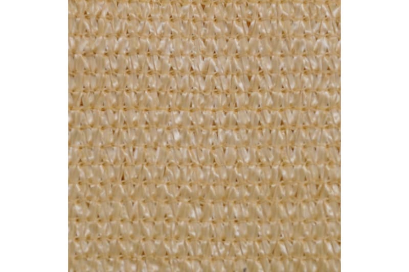 Solseil HDPE firkantet 2x2 m beige - Beige - Solseil