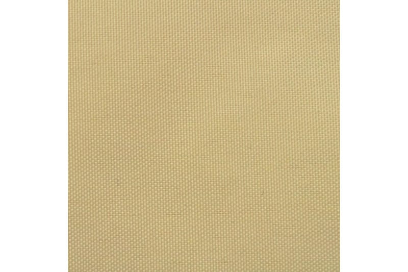 Solseil Oxfordstoff kvadratisk 2x2 m beige - Beige - Solseil