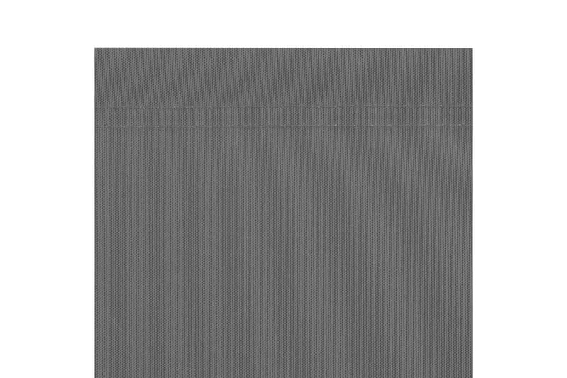 Uttrekkbar sidemarkise 160x600 cm grå - Grå - Solseil