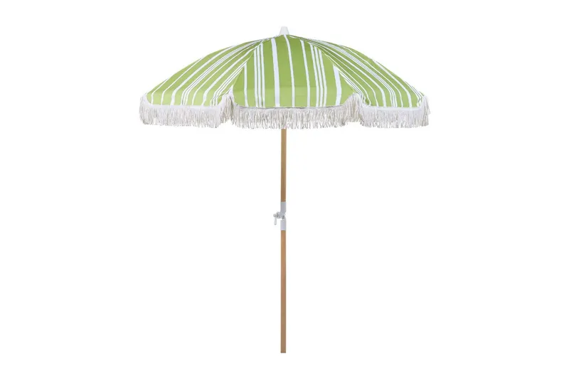 Teulon Parasol 150 cm, Hvit/Lys Brun