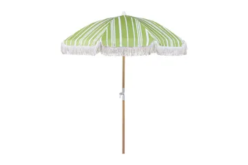 Teulon Parasol 150 cm - Hvit/Lys Brun - Hagemøbler & utemiljø - Solbeskyttelse - Parasoller