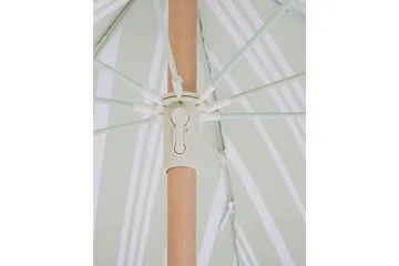 Teulon Parasol 150 cm - Hvit/Lys Brun - Hagemøbler & utemiljø - Solbeskyttelse - Parasoller