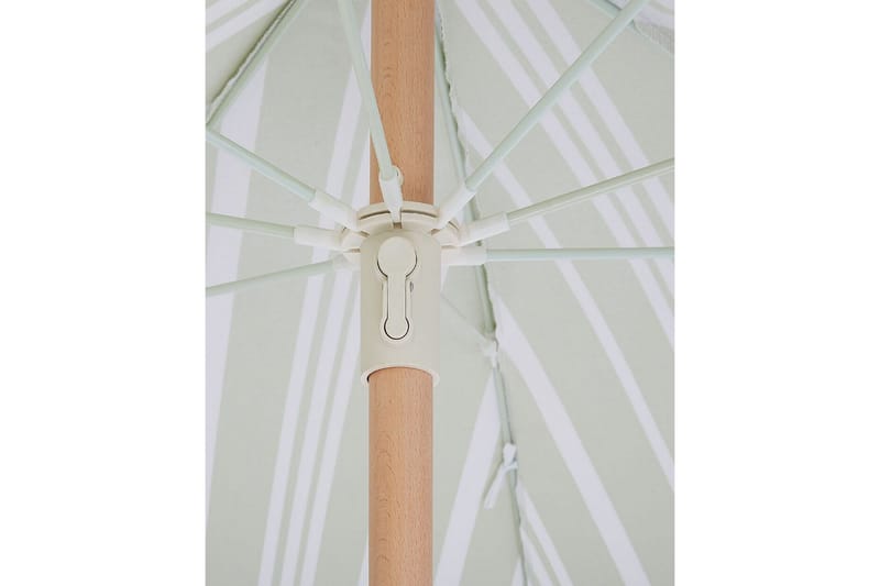 Teulon Parasol 150 cm - Hvit/Lys Brun - Hagemøbler & utemiljø - Solbeskyttelse - Parasoller