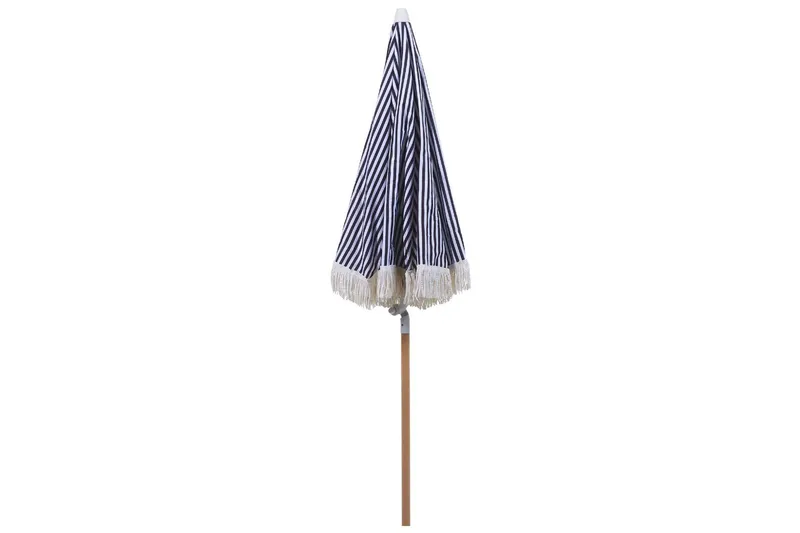 Teulon Parasol 150 cm - Svart Og Hvit - Hagemøbler & utemiljø - Solbeskyttelse - Parasoller
