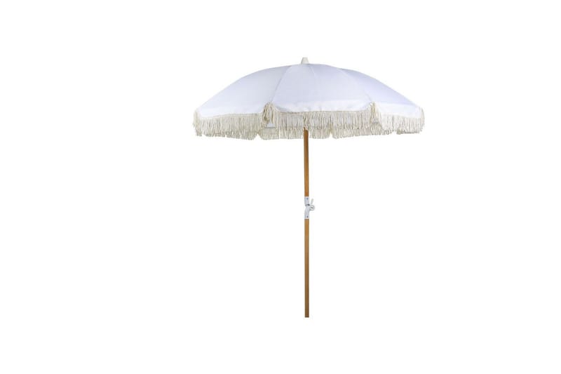Teulon Parasol 150 cm, Hvit/Lys Brun