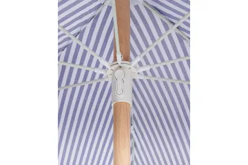 Teulon Parasol 150 cm - Svart Og Hvit - Hagemøbler & utemiljø - Solbeskyttelse - Parasoller