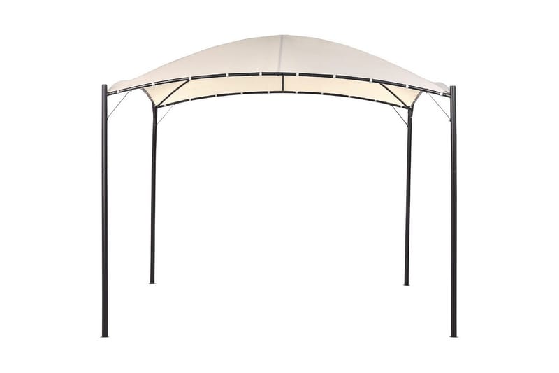 Trädgårdspergola Beliani Vomero Beige/svart Beige||Black - Hagemøbler & utemiljø - Solbeskyttelse - Pergola