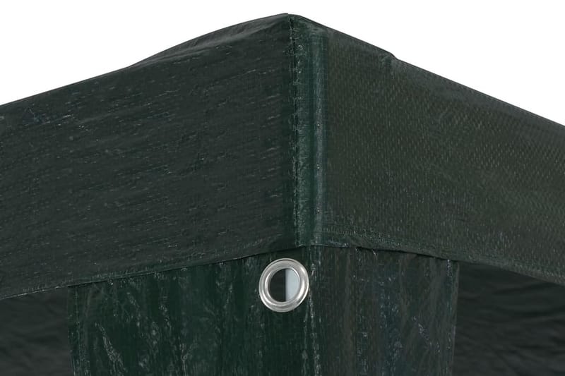 Festtelt PE 3x3 m grønn - Svart - Hagetent & lagertelt