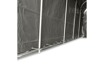 Garasjetelt 14.4m² 500g/m² PVC Grå - Lyfco - Hagemøbler & utemiljø - Utendørsoppbevaring - Hagetent & lagertelt