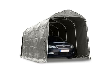 Garasjetelt 14.4m² 500g/m² PVC Grå - Lyfco - Hagemøbler & utemiljø - Utendørsoppbevaring - Hagetent & lagertelt