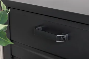 Elsa Putekasse 130x60 cm - Svart - Hagemøbler & utemiljø - Utendørsoppbevaring - Puteoppbevaring - Puteboks & putekasse