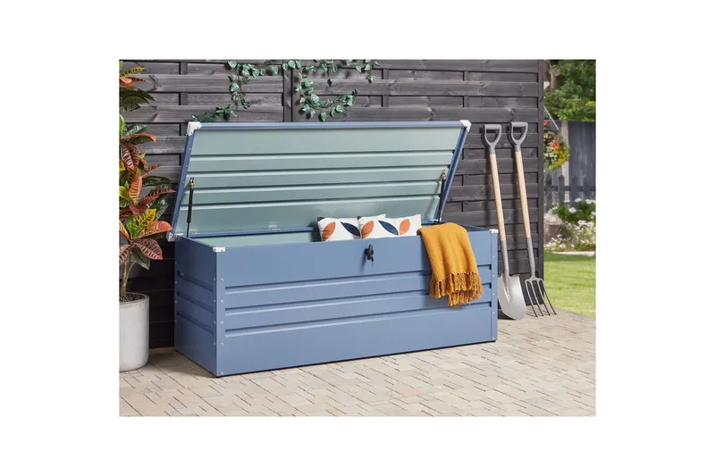 Låda Beliani Cebrosa 100x62x64 cm 165x70x67 cm - Hagemøbler & utemiljø - Utendørsoppbevaring - Puteoppbevaring - Puteboks & putekasse