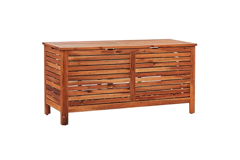 Låda Beliani Riviera Ljus trä Dark wood