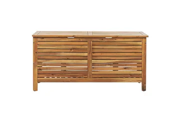 Låda Beliani Riviera Ljus trä Light wood - Hagemøbler & utemiljø - Utendørsoppbevaring - Puteoppbevaring - Puteboks & putekasse