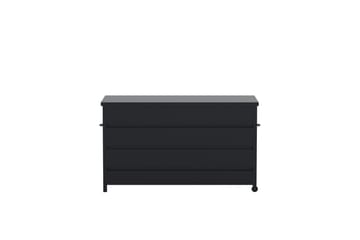 Nisis putekasse utendørs - Svart - Hagemøbler & utemiljø - Utendørsoppbevaring - Puteoppbevaring - Puteboks & putekasse