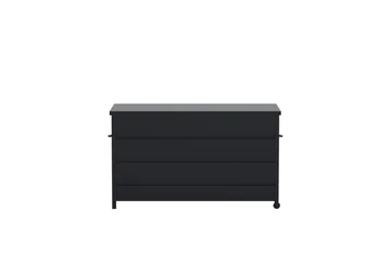 Nisis putekasse utendørs - Svart - Hagemøbler & utemiljø - Utendørsoppbevaring - Puteoppbevaring - Puteboks & putekasse