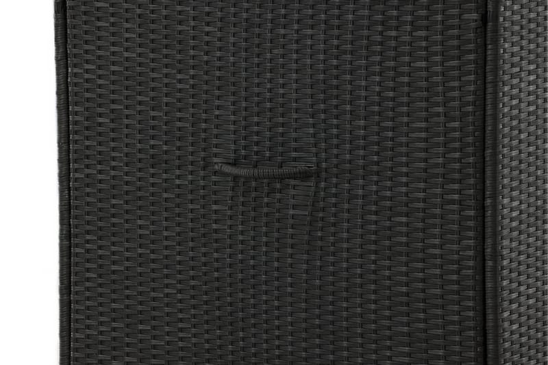 Amazon Putekasse 150x90x100.5 Svart - Venture Home - Hagemøbler & utemiljø - Utendørsoppbevaring - Puteoppbevaring - Puteboks & putekasse