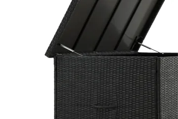 Amazon Putekasse 150x90x100.5 Svart - Venture Home - Hagemøbler & utemiljø - Utendørsoppbevaring - Puteoppbevaring - Puteboks & putekasse