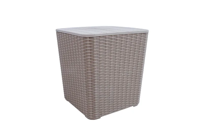 Bocas Oppbevaringsboks Grå - Hagemøbler & utemiljø - Utendørsoppbevaring - Puteoppbevaring - Puteboks & putekasse