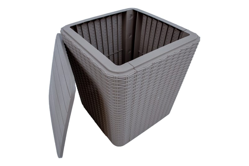 Bocas Oppbevaringsboks Grå - Hagemøbler & utemiljø - Utendørsoppbevaring - Puteoppbevaring - Puteboks & putekasse