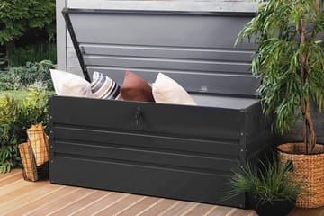 Cebrosa Pu-Lærtekasse 62|132|64 Cm - Tre|Natur - Hagemøbler & utemiljø - Utendørsoppbevaring - Puteoppbevaring - Puteboks & putekasse