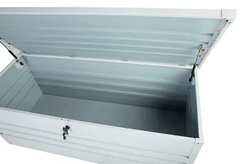 Cebrosa Puteboks 165 cm - Hvit - Hagemøbler & utemiljø - Utendørsoppbevaring - Puteoppbevaring - Puteboks & putekasse