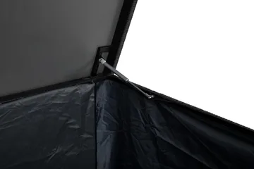 Gigant vanntett puteboks XL for utendørs bruk – Oppbevaringsboks i kunstrotting (B150xD90xH101 cm) - Svart - Hagemøbler & utemiljø - Utendørsoppbevaring - Puteoppbevaring - Puteboks & putekasse