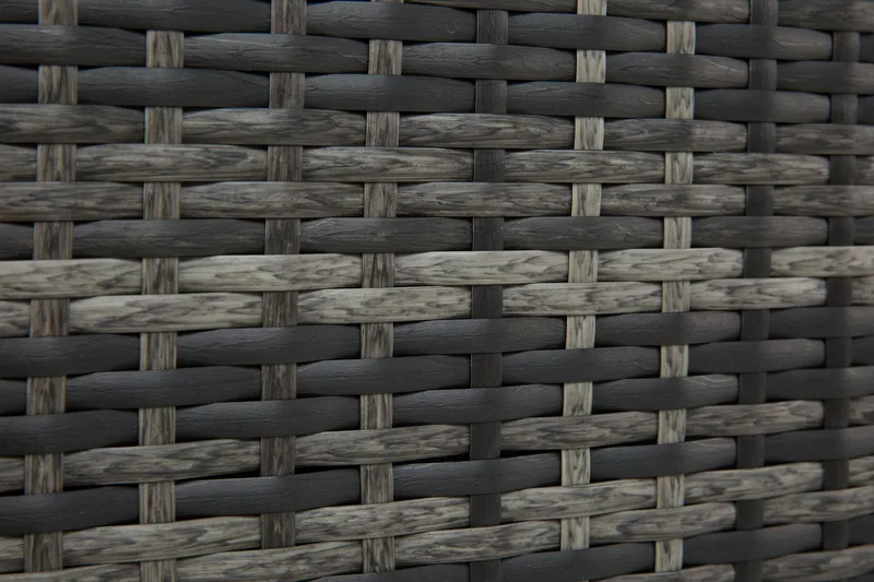 Gigant vanntett puteboks XL for utendørs bruk – Oppbevaringsboks i kunstrotting (B150xD90xH101 cm) - Grå - Hagemøbler & utemiljø - Utendørsoppbevaring - Puteoppbevaring - Puteboks & putekasse