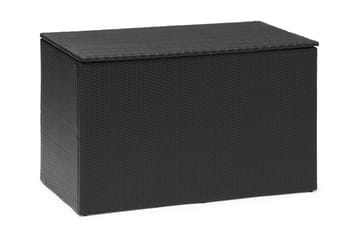 Hillerstorp Boston Puteboks XL 136x78 cm - Kunstrotting/Grå/Svart - Hagemøbler & utemiljø - Utendørsoppbevaring - Puteoppbevaring - Puteboks & putekasse