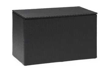 Hillerstorp Boston Puteboks XL 136x78 cm - Kunstrotting/Grå/Svart - Hagemøbler & utemiljø - Utendørsoppbevaring - Puteoppbevaring - Puteboks & putekasse