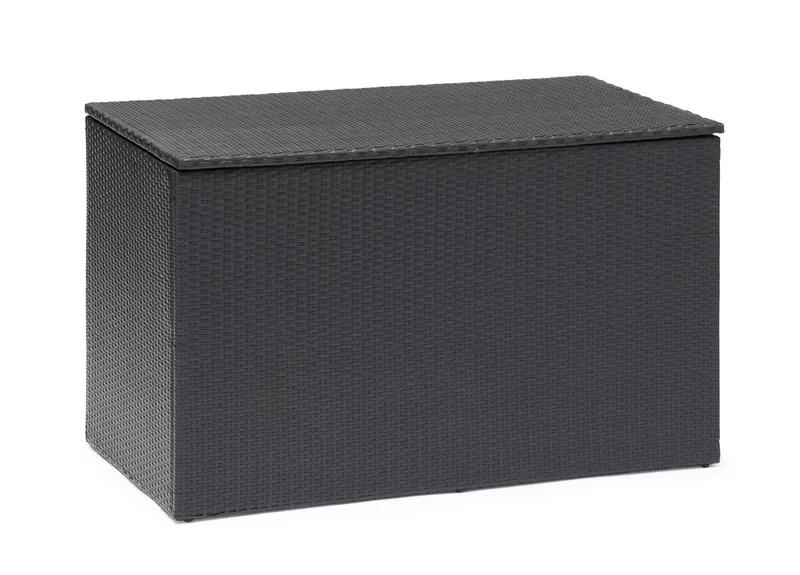 Hillerstorp Boston putekasse XL 136x78 cm, Kunstrotting/Grå/Svart